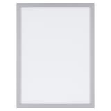 Tableau blanc Bi-Office Essentials Metallic, cadre aspect métal argent