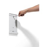20 pochettes, onglets 4 couleurs Porte document A4 mural FUNCTION DURABLE - Vissage du support mural FUNCTION