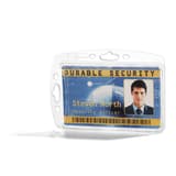 Porte badge fermé DURABLE avec une carte