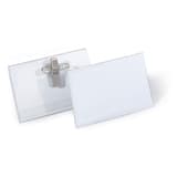 Porte badge DURABLE 90 x 54 mm et son insert vierge