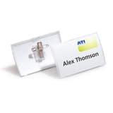 Porte badge CLICK FOLD DURABLE avec un insert imprimé