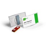 Badges magnétiques KONVEX DURABLE avec inserts imprimés