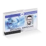 Porte badge PUSHBOX DURABLE avec une carte