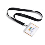 Porte badge DURABLE 90 x 60 mm avec lacet textile noir