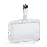 Porte badge fermé à clip DURABLE, vide