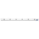Barre magnétique magnetowand magnetoplan de 1 000 mm avec ses 6 aimants ronds gris