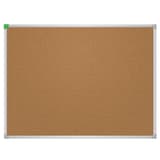 Tableau en liège FRANKEN U-Act!Line à cadre aluminium, 800 x 600 mm, surface en liège
