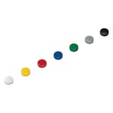 24 mm, 0,6 kg, boîte de 10, couleurs assorties Aimant tableau blanc MAULsolid MAUL - Aimants MAUL MAULsolid 24 mm, un de chaque couleur de l'assortiment