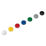 32 mm, 0,8 kg, boîte de 10, couleurs assorties Aimant tableau blanc MAULsolid MAUL - Aimants MAUL MAULsolid 32 mm, un de chaque couleur de l'assortiment