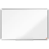 Tableau blanc mélaminé nobo Premium Plus, cadre aluminium