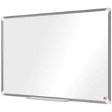 Tableau blanc mélaminé nobo Premium Plus vu de biais