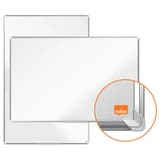 Tableau blanc nobo Premium Plus en portrait ou en paysage