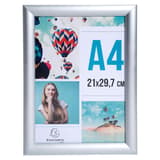 Porte affiche clic clac EXACOMPTA A4 en aluminium argent