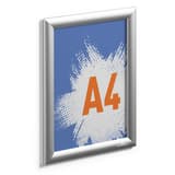 Porte affiche clipsable DURABLE A4 avec une affiche