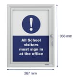 Cotes du porte affiche FRANKEN PRO Security A4