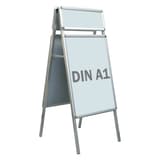 Stop-trottoir FRANKEN Standard Plus, affiche A1 et fronton pour deux A4