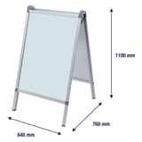 Cotes du stop-trottoir FRANKEN Outdoor PRO