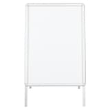 Stop-trottoir porte-affiche Bi-Office A-Frame A1, cadres aluminium argent