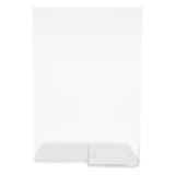 Présentoir de table deflecto A4 avec porte-cartes de visite, vide