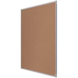 Tableau en liège nobo Essence à cadre aluminium, 1 200 x 900 mm, de profil