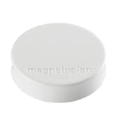 Aimant Ergo magnetoplan 30 mm blanc, capuchon arrondi