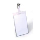 Porte badge portrait DURABLE, clip ouvert