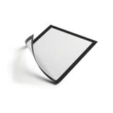 Cadre magnétique DURABLE DURAFRAME MAGNETIC A4 noir, vide, de face