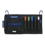 Trousse de présentation Action Wallet magnetoplan dépliée, avec ses marqueurs