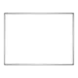 Tableau blanc émaillé FRANKEN PRO, cadre système en aluminium