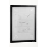 Cadre adhésif DURABLE DURAFRAME WALLPAPER A4 noir, vide, de face