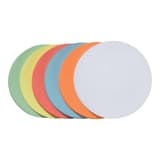 Cartes de modération rondes autocollantes FRANKEN Ø 95 mm, six couleurs