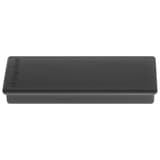 Aimant rectangulaire Discofix magnetoplan noir