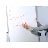 Essuyage d'un tableau blanc avec une lingette DURABLE