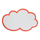 Nuage de modération FRANKEN 420 x 250 mm à épingler, fond blanc bordé de rouge