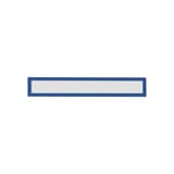 Bandeau titre magnétique magnetofix TOPSIGN 232 x 52 mm bleu