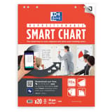 Recharge paperboard autocollante Oxford Smart Chart