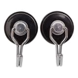 Lot de 2 crochets aimantés carrousel MAUL noirs