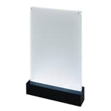 Présentoir de table lumineux LED sigel A4 portrait, éclairé