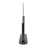 Ardoise de table ELEGANT Securit noir A4, de profil