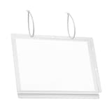 Pochette étanche DURABLE suspendue par ses serre-câbles, en paysage