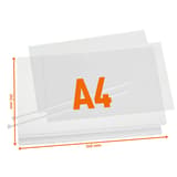 Cotes de la pochette d'affichage étanche à serre-câbles DURABLE