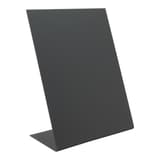 Ardoise de table inclinée Securit L-SHAPE A5, lot de 3, de trois-quarts