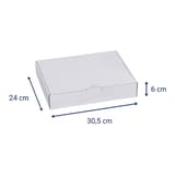 Boîte du kit d'accessoires MAUL pour tableau blanc, cotes