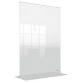 Présentoir de table sans cadre nobo Premium Plus A3 en acrylique transparent