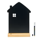Ardoise de table silhouette maison Securit, avec son feutre-craie