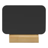 Mini ardoise de table rectangle Securit, de face