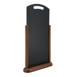 Ardoise de table HANDLE Securit Large, de trois-quarts