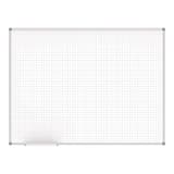 Tableau blanc quadrillé 20 x 20 mm standard MAUL 1 200 x 900 mm