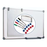 Kit tableau blanc MAUL 2000 MAULpro avec ses accessoires