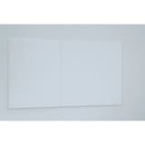 Magnétique, 1 200 x 900 mm Tableau blanc en verre design FRANKEN - Deux tableaux blancs en verre FRANKEN juxtaposés au mur